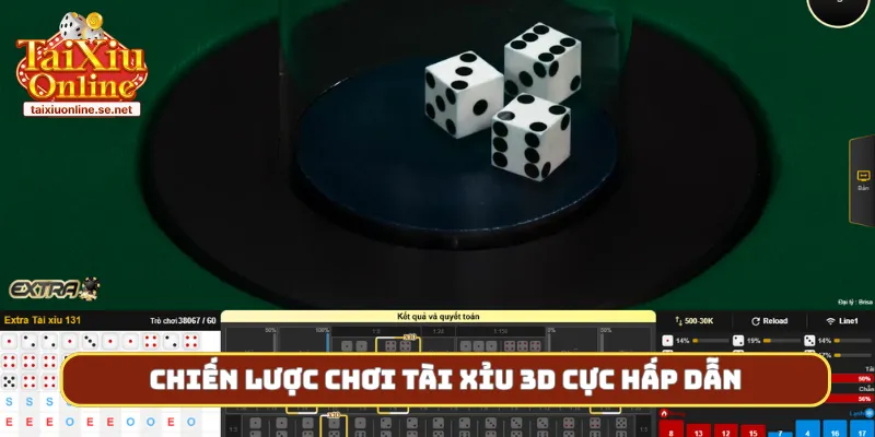 Chiến lược chơi tài xỉu 3D cực hấp dẫn