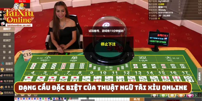 Các dạng cầu đặc biệt của thuật ngữ tài xỉu online