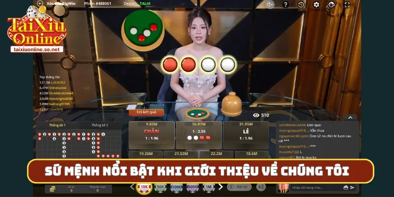 Sứ mệnh nổi bật khi giới thiệu về chúng tôi