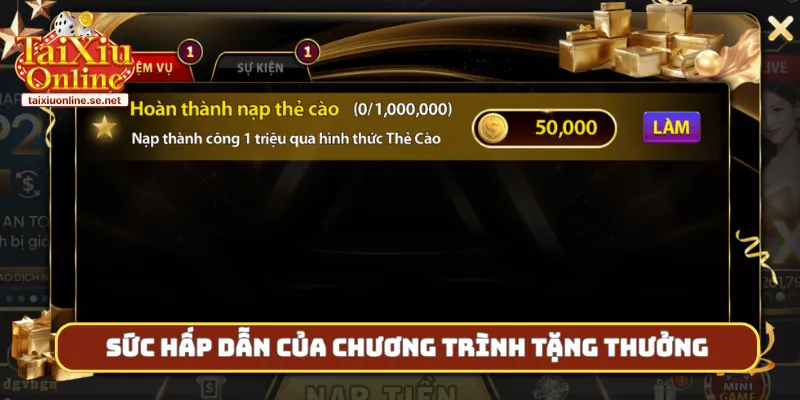Sức hấp dẫn của chương trình tặng thưởng